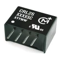 Murata Power Solutions DC/DC Converter, 12V Output, 21.6–26.4V Input, 1W Power, Through Hole Package, Max Temp 85°C CRL2