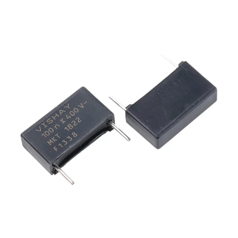 Vishay MKT 1822 Film Capacitor 100 nF 200V AC 400V DC Through Hole MKT1822410405