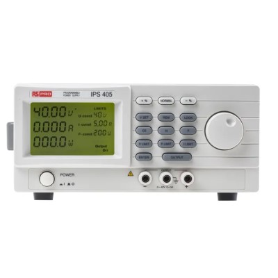 RS PRO Digital Bench Power Supply, 1-Output 0 V AC to 40V, 200W, 5A Max, IEC 320 Plug 123-3570