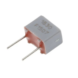 Vishay KP 1830 Film Capacitor, ±1 % Tolerance, 2.2 nF Capacitance, 630 V DC, 40 V AC, Through Hole KP1830222631