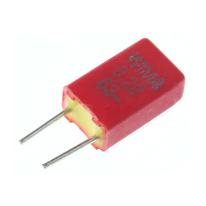 WIMA MKS02 Film Capacitor 220 nF 40V AC 63V DC Through Hole Mount 2.5mm Pitch MKS02