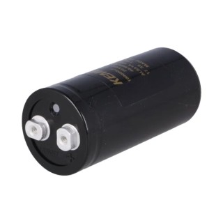 KEMET Aluminium Electrolytic Capacitor 0.1F 25V DC Screw Mount Cylindrical Can ALS31A104KF025