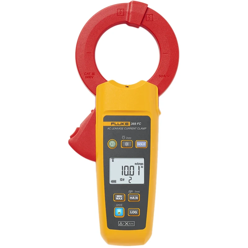 Fluke Clamp Meter Leakage Current 60 A CAT III Non-Contact Voltage Detector FLUKE-369 FC
