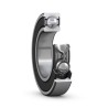 SKF Single Row Deep Groove Ball Bearing 17 mm ID, 40 mm OD, 12 mm Width, Sheet Metal Cage, Steel Balls 6203-2RSH/C3GJN