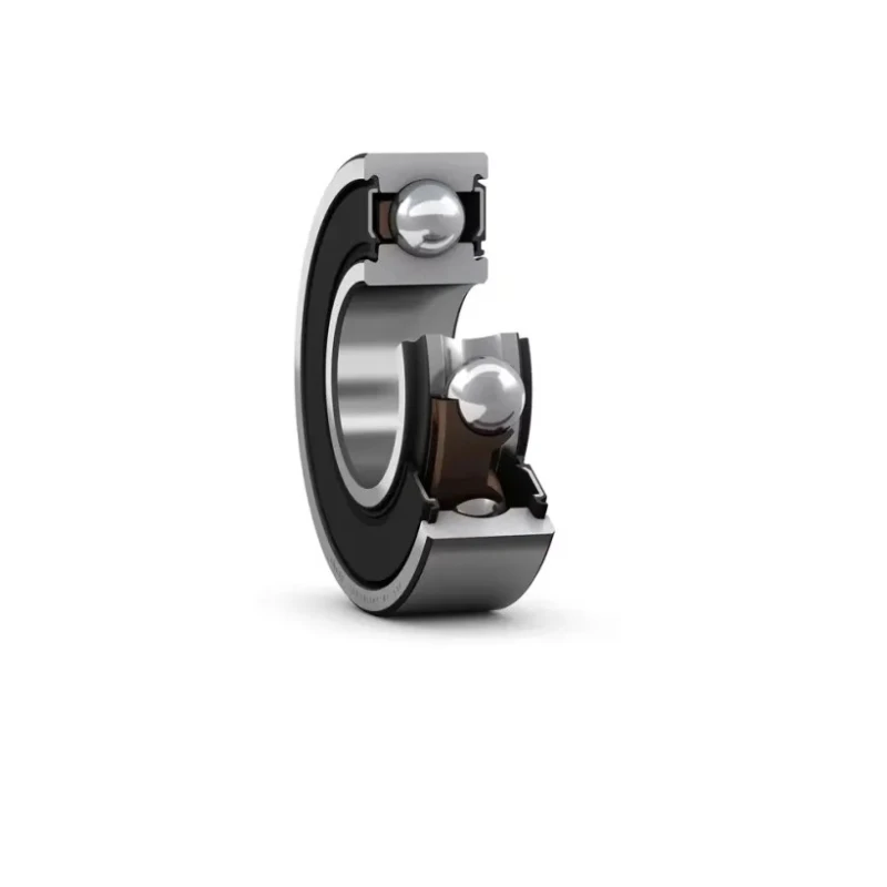 SKF Single Row Deep Groove Ball Bearing 10 mm ID 26 mm OD 8 mm Width Sealed Cage 6000-2RSLTN9/C3VT162