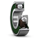 SKF 1 Row Deep Groove Ball Bearing, Shielded, 25 mm Inside Diameter, 47 mm Outside Diameter, 12 mm Race 6005-2RZTN9/C3VT162