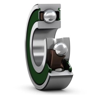 SKF 1 Row Deep Groove Ball Bearing, Shielded, 25 mm Inside Diameter, 47 mm Outside Diameter, 12 mm Race 6005-2RZTN9/C3VT162