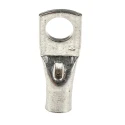 RS PRO Uninsulated Tubular Ring Terminal M6 Stud Size 10 AWG Wire Size Grey RSPRO119-160 119-160