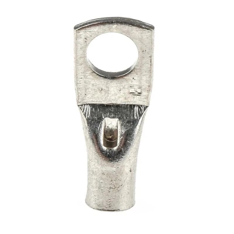 RS PRO Uninsulated Tubular Ring Terminal M6 Stud Size 10 AWG Wire Size Grey RSPRO119-160 119-160