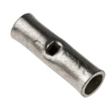 RS PRO Butt Wire Splice Connector Uninsulated Copper Tin Plated 23mm 4.5mm Diameter 119-198