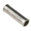 RS PRO Butt Wire Splice Connector Uninsulated Copper Tin Plated 23mm 4.5mm Diameter 119-198