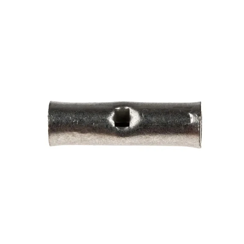 RS PRO Butt Wire Splice Connector Uninsulated Copper Tin Plated 23mm 4.5mm Diameter 119-198