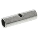 RS PRO Butt Splice Connector Uninsulated Tin Copper 31mm Length 6.7mm Diameter 25mm² Max Wire Size 119-211