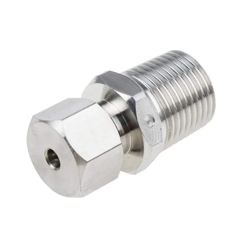 RS PRO Corrosion Resistant Stainless Steel Thermocouple or PRT Probe Compression Fitting, RoHS Compliant, United 123-5577
