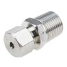 RS PRO Corrosion Resistant Stainless Steel Thermocouple or PRT Probe Compression Fitting, RoHS Compliant, United 123-5577