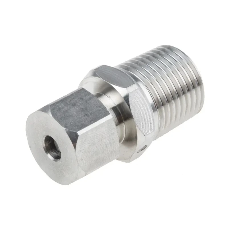 RS PRO Compression Fitting for Use with Thermocouple or PRT Probe, RoHS Compliant Standard 123-5578