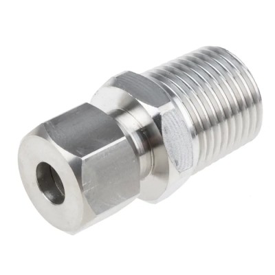 RS PRO Compression Fitting for Use with Thermocouple or PRT Probe, RoHS Compliant Standard 123-5579