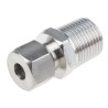 RS PRO Compression Fitting for Use with Thermocouple or PRT Probe, RoHS Compliant Standard 123-5579