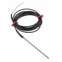RS PRO PT100 RTD Sensor 3 mm Diameter, 100 mm Length, 4 Wire, Class B Accuracy, Stainless Steel Probe, 250 °C MAX PT100