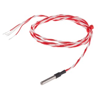 RS PRO PT100 RTD Sensor 4 mm Dia, 25 mm Long, 4 Wire, Class B Accuracy, 200 °C Max PT100