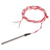 RS PRO PT100 RTD Sensor 4 mm Diameter, 65 mm Length, 4 Wire, Class B Accuracy, 200 °C Max PT100