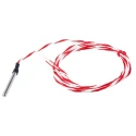 RS PRO PT100 RTD Sensor 4 mm Diameter, 40 mm Length, 4 Wire, Class B Accuracy, 200°C Max PT100