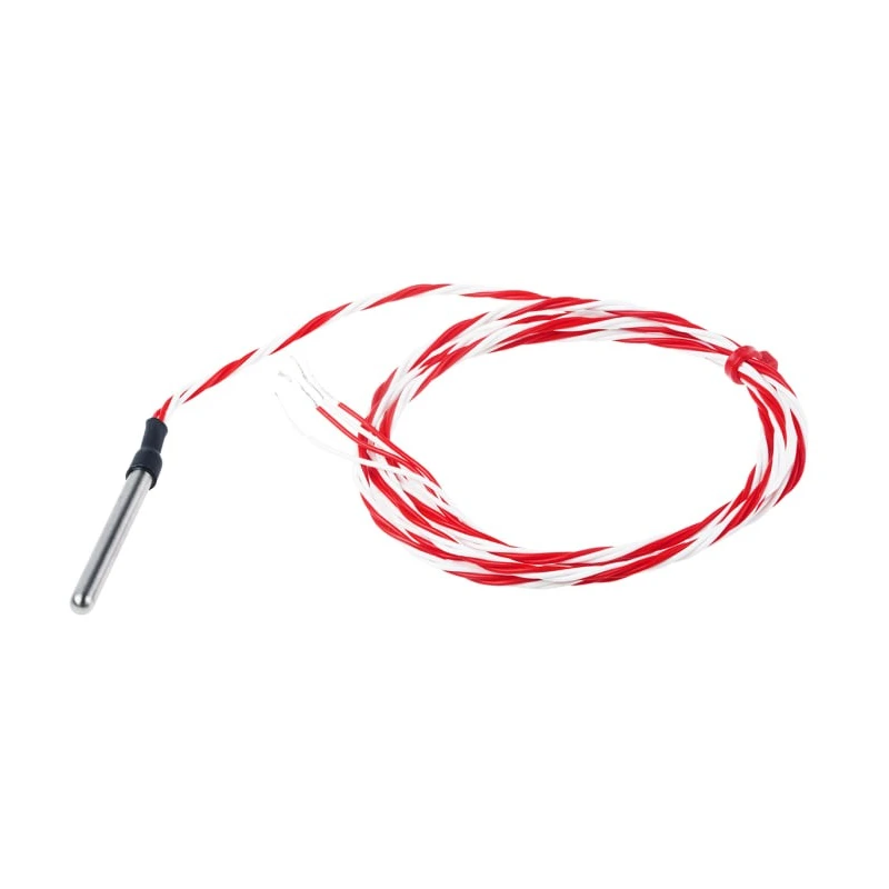 RS PRO PT100 RTD Sensor 4 mm Diameter, 40 mm Length, 4 Wire, Class B Accuracy, 200°C Max PT100