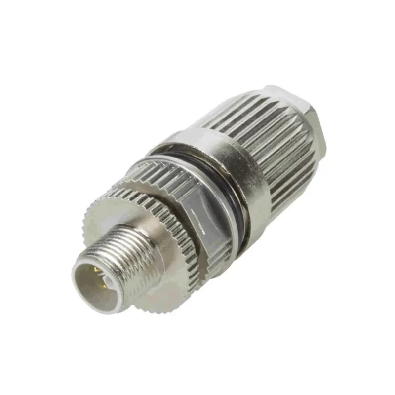 HARTING Industrial Circular Connector M12, 5 Contacts, Socket, Male, IDC Termination, Die Cast Zinc Housing 21032961505