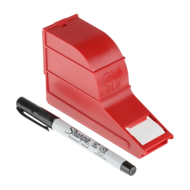 3M SLW Adhesive Vinyl Cable Marker Kit, Transparent, 54mm x 25.4mm, Operating Temperature -40°C to 80°C SLS