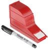 3M SLW Adhesive Vinyl Cable Marker Kit, Transparent, 54mm x 25.4mm, Operating Temperature -40°C to 80°C SLS