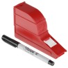 3M SWD White Adhesive Cable Marker Kit, Acrylic Material, 2.43 m Length, 19 mm Width, 11 lb/in Tensile Strength SWD