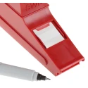 3M SWD White Adhesive Cable Marker Kit, Acrylic Material, 2.43 m Length, 19 mm Width, 11 lb/in Tensile Strength SWD