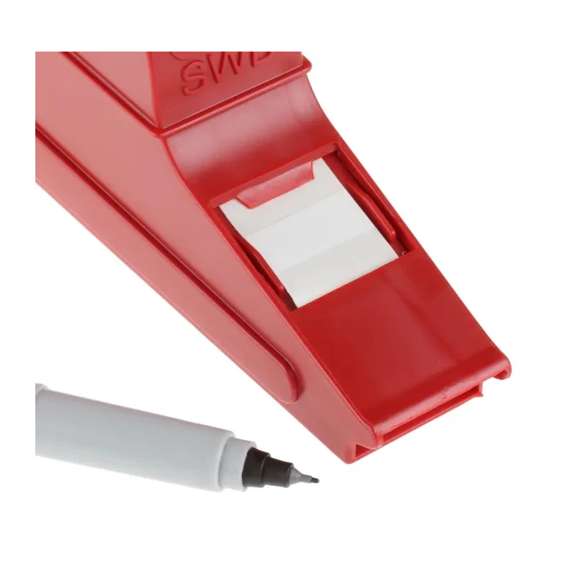 3M SWD White Adhesive Cable Marker Kit, Acrylic Material, 2.43 m Length, 19 mm Width, 11 lb/in Tensile Strength SWD