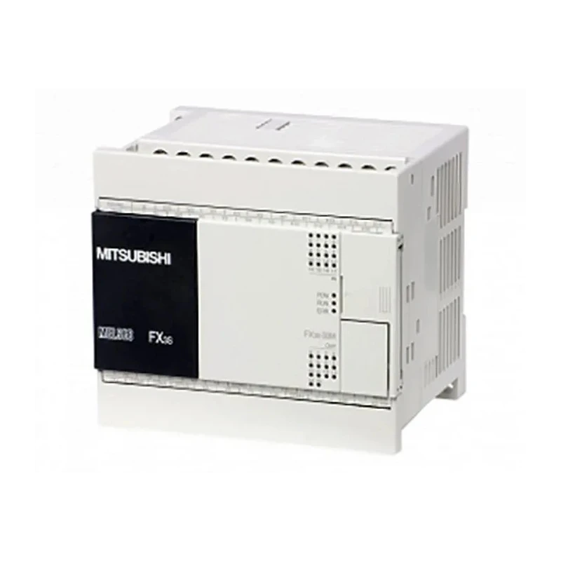 Mitsubishi Electric FX3S Series PLC CPU, 16-Input Sink, 14 Transistor (Source) Outputs, 500mA Output Current, DIN Rail Mount 