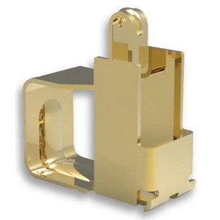 TE Connectivity 3.8 mm Spring Contact Surface Mount, Copper Material, Gold Plated, 2A Current 3-2199250-5