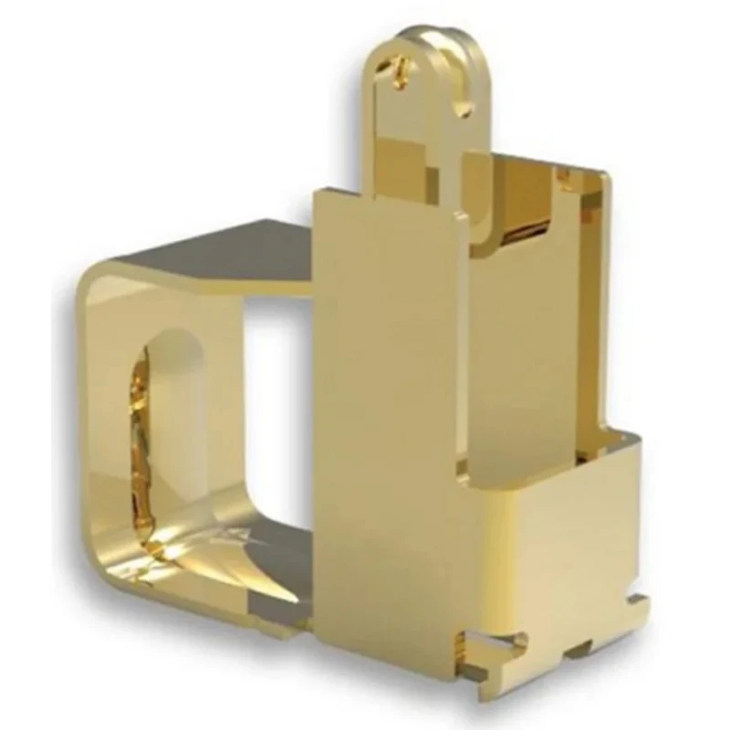 TE Connectivity 3.8 mm Spring Contact Surface Mount, Copper Material, Gold Plated, 2A Current 3-2199250-5