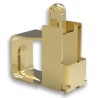 TE Connectivity 3.8 mm Spring Contact Surface Mount, Copper Material, Gold Plated, 2A Current 3-2199250-5