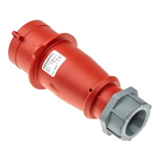 MENNEKES AM-TOP IP44 Red Cable Mount 7P Straight Industrial Power Connector 32A 400V 