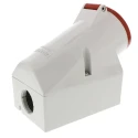 MENNEKES Industrial Power Connector 7-Pole Red Wall Mount Receptacle Rated At 32A 415V IP44 