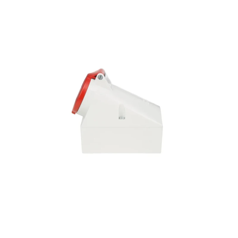 MENNEKES Industrial Power Connector 16A 415V IP44 Red Wall Mount Screw Terminal 7-Pole IP44 