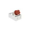 MENNEKES Industrial Power Connector 16A 415V IP44 Red Wall Mount Screw Terminal 7-Pole IP44 
