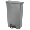 Rubbermaid Commercial Products 68L Grey Pedal Polyethylene Waste Bin 1883604