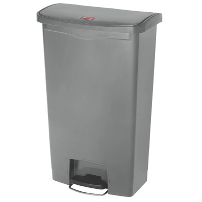 Rubbermaid Commercial Products 68L Grey Pedal Polyethylene Waste Bin 1883604
