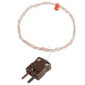 RS PRO Type T Exposed Junction Thermocouple 1 m Length, 250 °C Max 123-6328