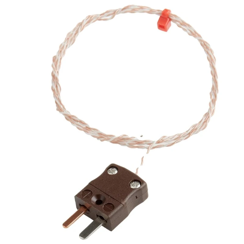 RS PRO Type T Exposed Junction Thermocouple 1 m Length, 250 °C Max 123-6328