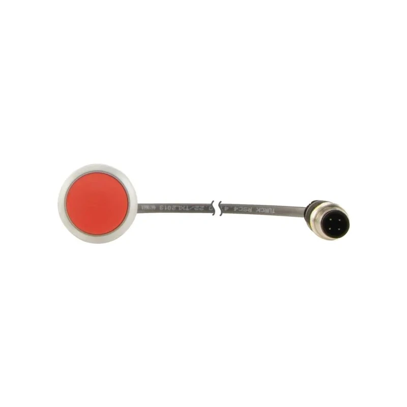 Eaton C22 Series Push Button Switch Panel Mount 22 mm Cutout Red SPST IP67 IP69K 181043 C22-D-R-K01-P5