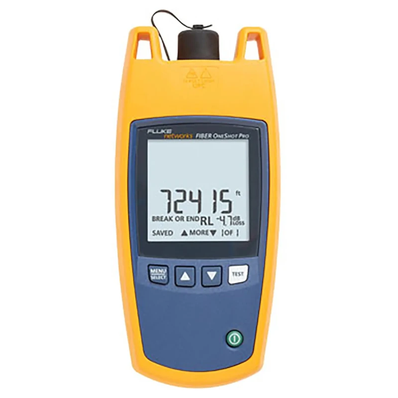 Fluke Networks Fibre Optic Test Equipment Multimode with SC, UPC Polishing Connector, 1m Test Distance, Battery FQM-SFP-M