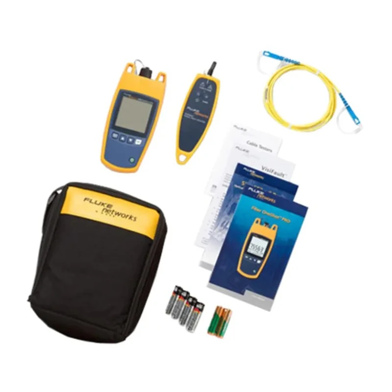 Fluke Networks Fibre Optic Test Equipment Multimode with SC, UPC Polishing Connector, 1m Test Distance, Battery FQM-SFP-M