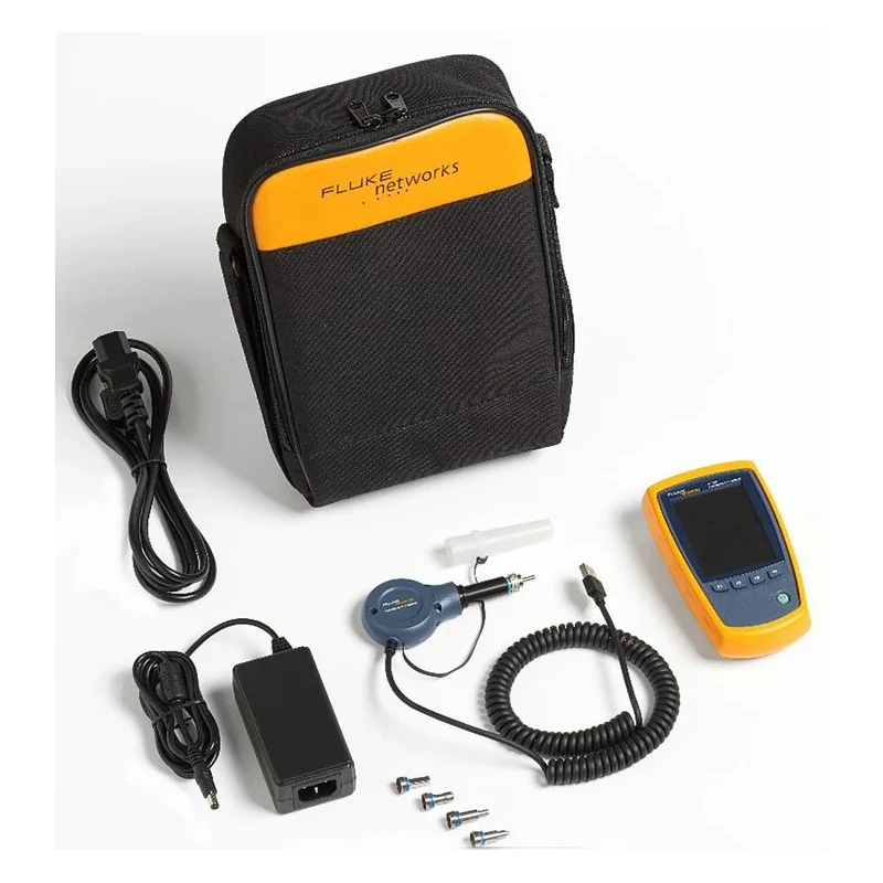 Fluke Networks Fibre Optic Test Kit Single & Multimode Cable, ST LC SC FC Connector, USB Interface, 1 μm Resolution FI-500