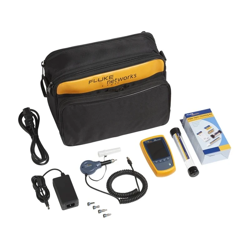 Fluke Networks Fibre Optic Test Kit Single & Multimode Cable USB Interface 1 μm Resolution FI-525